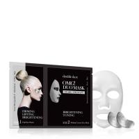 Double Dare OMG! DUO MASK - PEARL TREATMENT - Double Dare OMG! комплекс двухкомпонентный из маски и патчей «DUO Сияние и тонизирование»