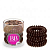 Beauty Bar Hair Rings Brown - Beauty Bar резинка для волос с цвете "Коричневый"