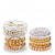 Beauty Bar Hair Rings Metallica - Beauty Bar резинка для волос с цвете "Металлика"