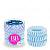 Beauty Bar Hair Rings Light Blue - Beauty Bar резинка для волос с цвете "Светло-голубой"